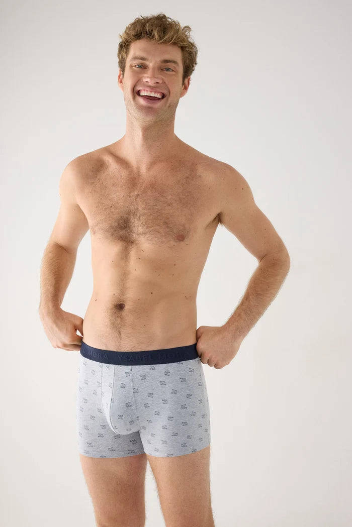 Pack de 3 bóxers para hombre Ysabel Mora de algodón con estampados