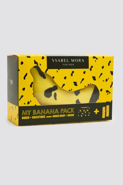 My Banana Pack Ysabel Mora con bóxer y calcetines a conjunto