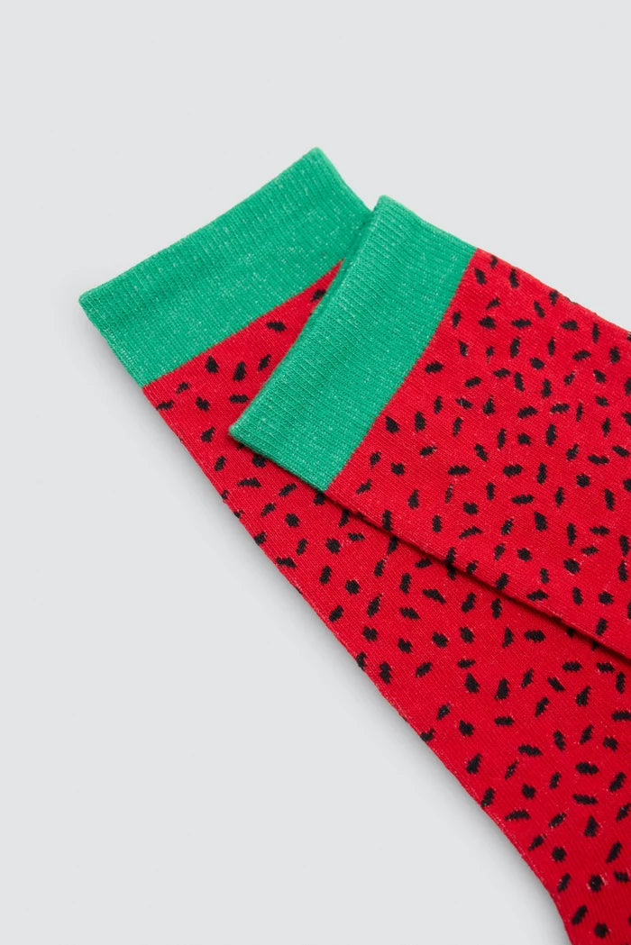 Pack regalo hombre bóxer y calcetines sandía