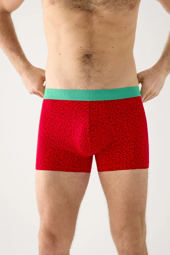 Pack regalo hombre bóxer y calcetines sandía
