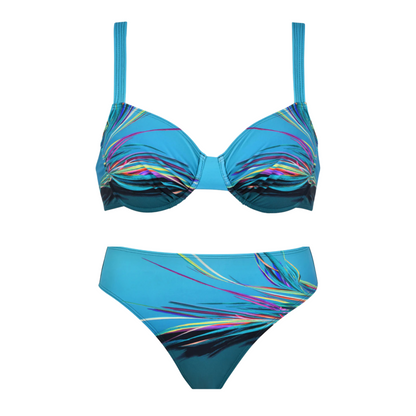 BIKINI CON ARO SIN RELLENO OCEAN RAINBOW