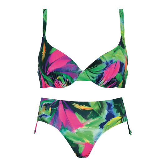 BIKINI CON ARO SIN RELLENO SAVAGE FLOWERS