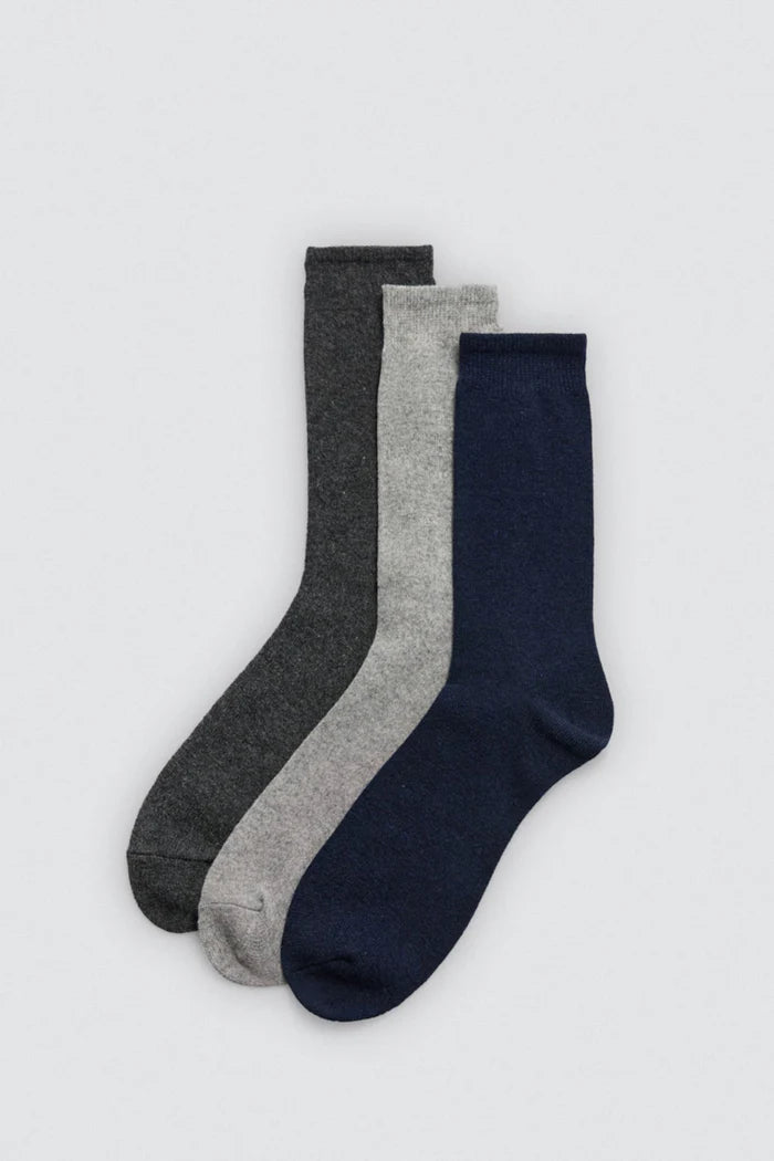 PACK-3 CALCETINES DE LANA ALTOS