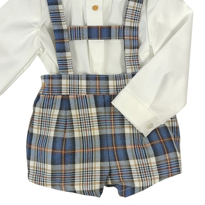 CONJUNTO INFANTIL 2 PIEZAS BEBÉ NIÑO AZUL