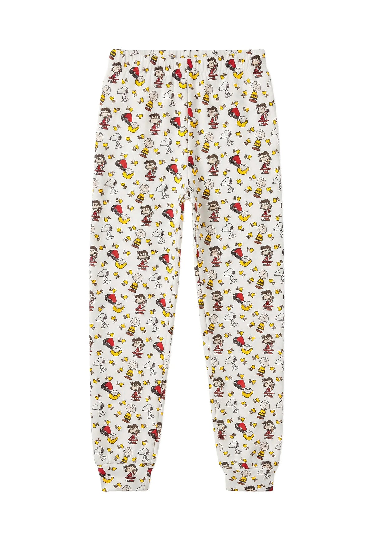 Pijama Niña Peanuts Meet Up Snoopy Crudo 100% Algodón