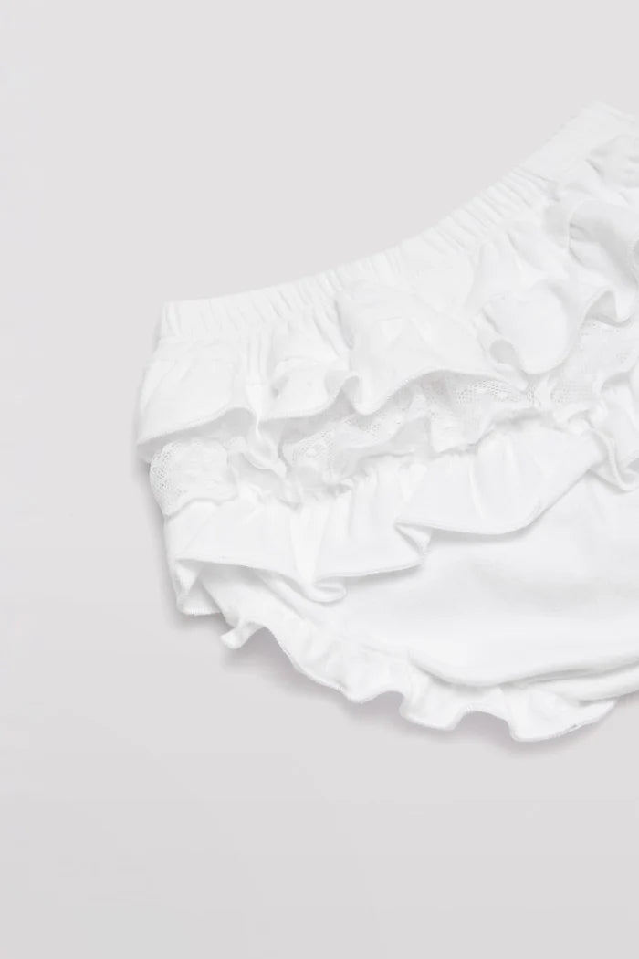 BRAGUITA DE BEBE CON PUNTILLA