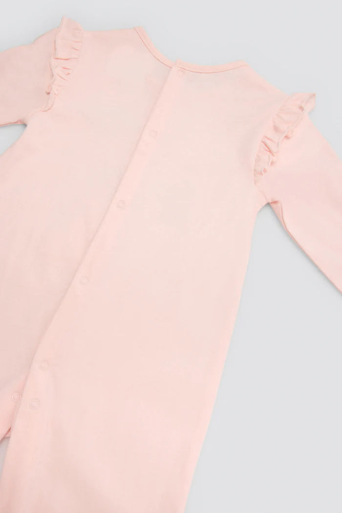 PELELE BEBÉ MANGA CORTA PRINCESS CASTLE