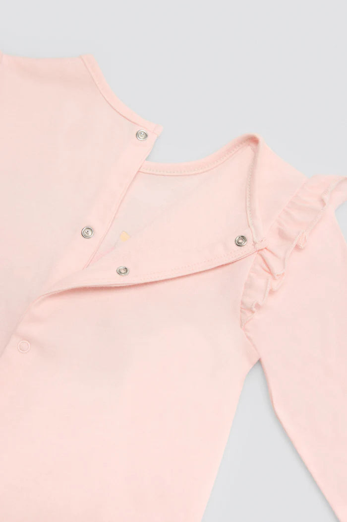 PELELE BEBÉ MANGA CORTA PRINCESS CASTLE