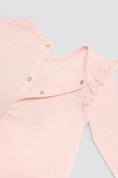 PELELE BEBÉ MANGA CORTA PRINCESS CASTLE