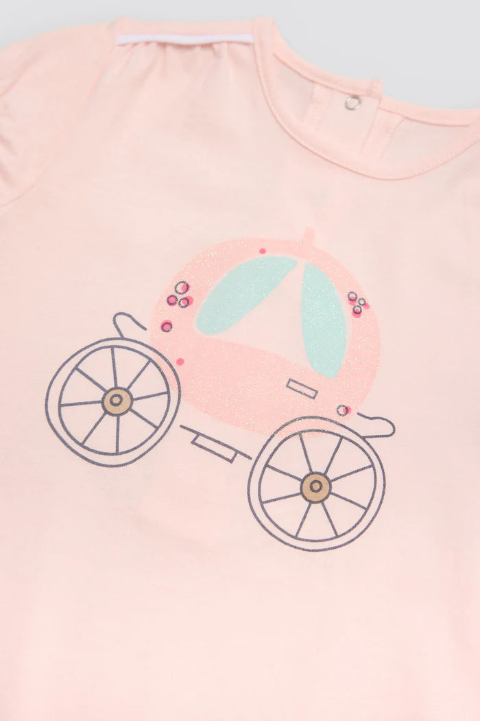 PELELE BEBÉ MANGA CORTA CARRIAGE