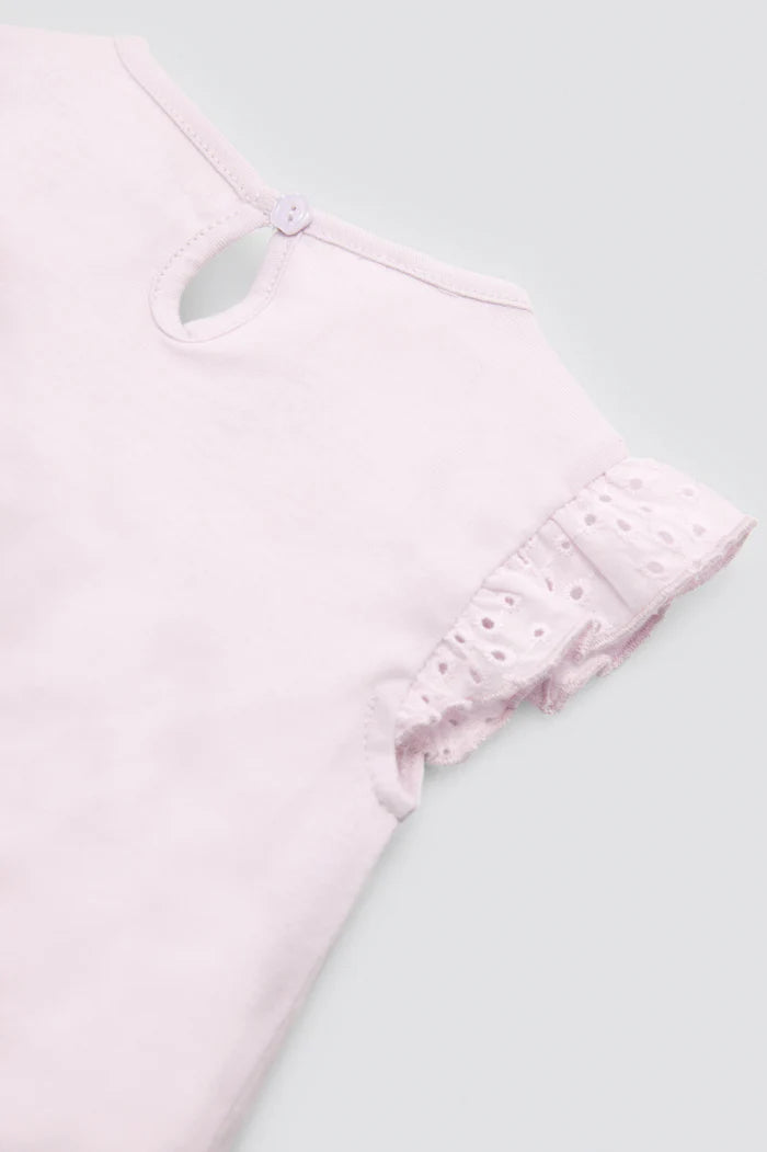 CONJUNTO DE VERANO DE BEBE CATS PRINT