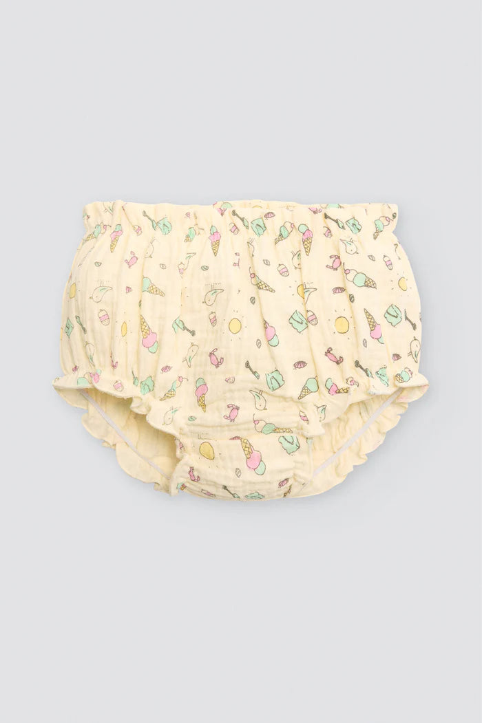 CONJUNTO DE VERANO DE BEBE CATS PRINT