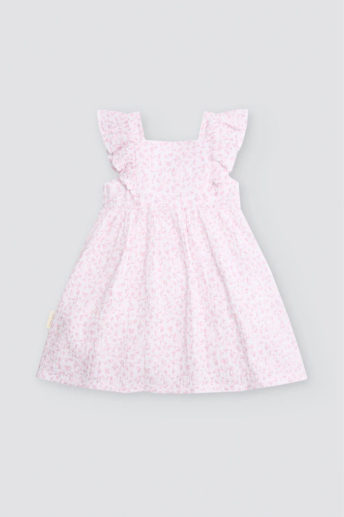 VESTIDO BEBÉ NIÑA SIN MANGAS FLORAL PRINT