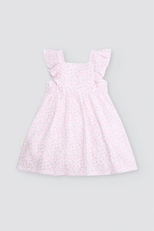 VESTIDO BEBÉ NIÑA SIN MANGAS FLORAL PRINT