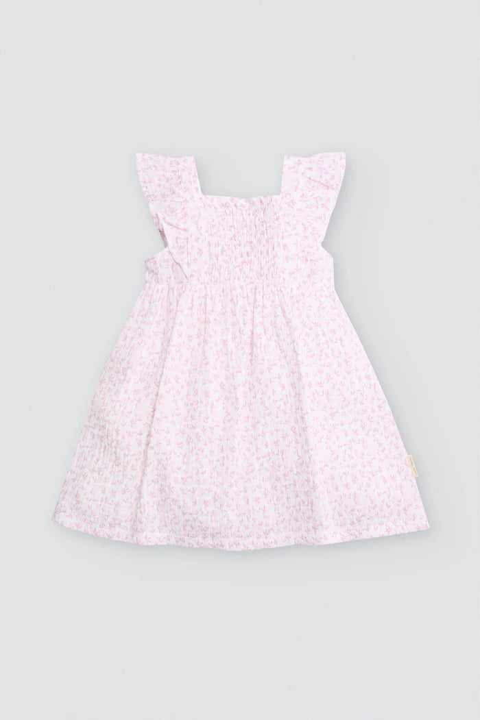 VESTIDO BEBÉ NIÑA SIN MANGAS FLORAL PRINT
