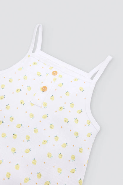 PETO SIN MANGAS LEMON PRINT