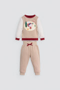 Conjunto bebé Ysabel Mora Caperucita Roja con sudadera afelpada y pantalón