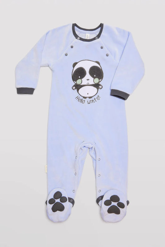 PELELE MANGA LARGA PANDA TACTO CORALINA