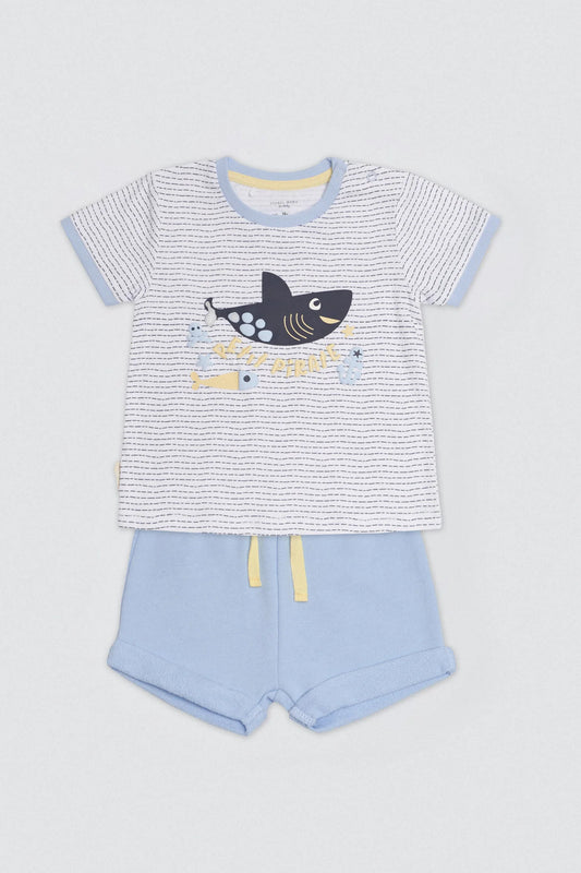 CONJUNTO BEBÉ MANGA CORTA PETIT PIRATE