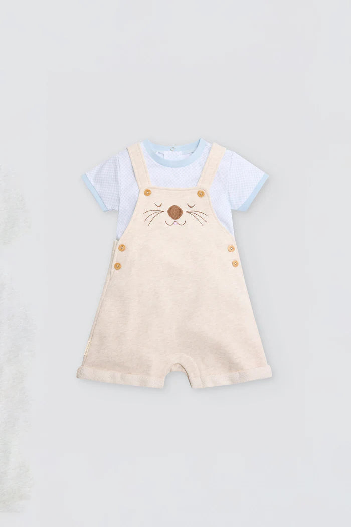CONJUNTO DE VERANO DE BEBÉ DE TIRANTES ROAR