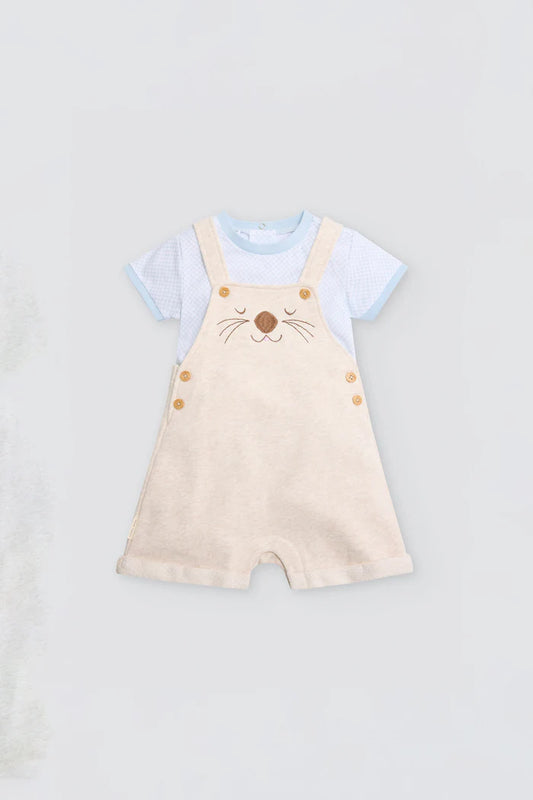 CONJUNTO DE VERANO DE BEBÉ DE TIRANTES ROAR