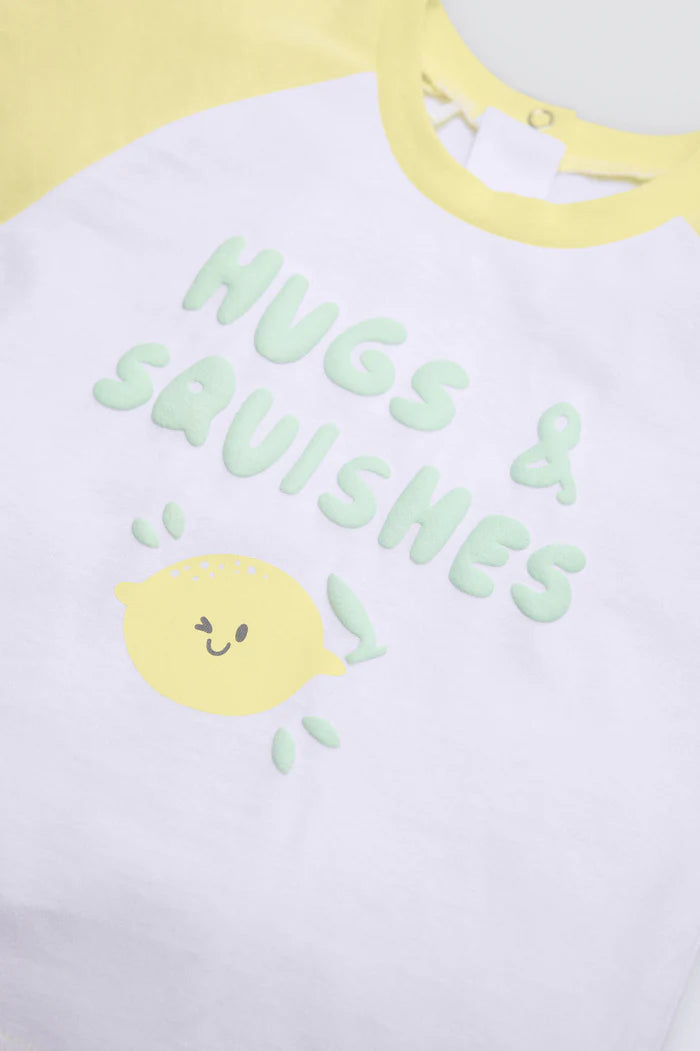 CONJUNTO DE VERANO DE BEBÉ HUGS & SAVISHES