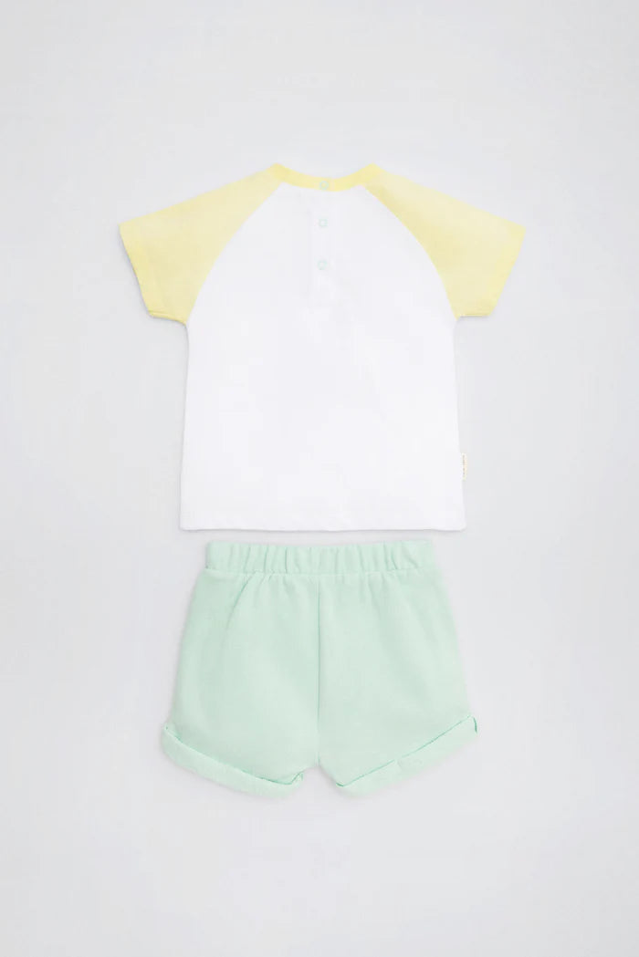 CONJUNTO DE VERANO DE BEBÉ HUGS & SAVISHES