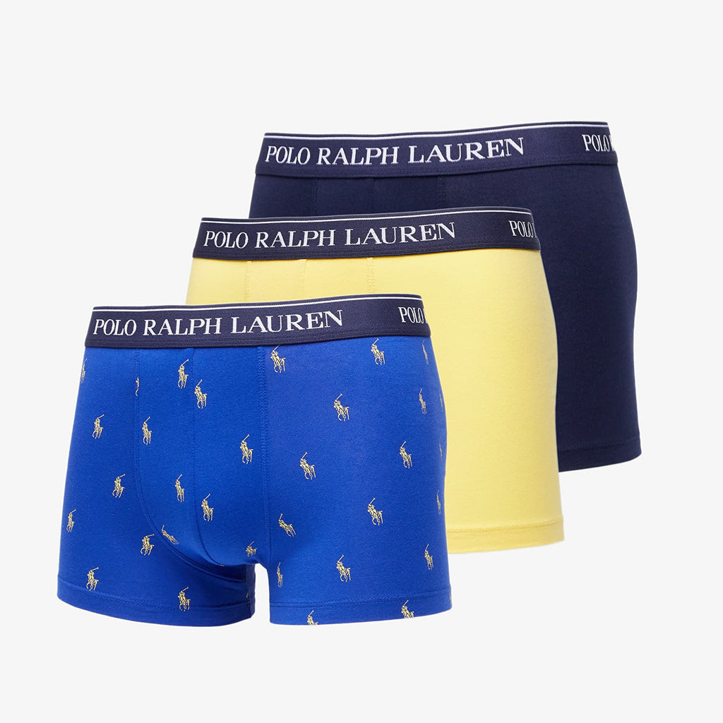 PACK-3 BOXERS STRETCH CLASSIC TRUNKS RALPH LAUREN 99118