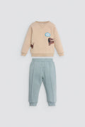 Conjunto de chándal bebé Woof Woof con sudadera y pantalón