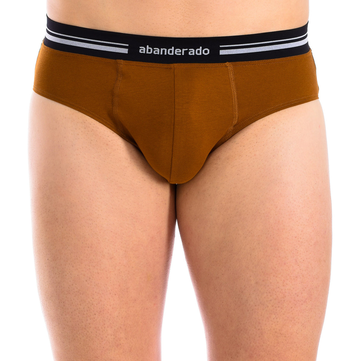 SLIP CERRADO MARRON CINTURA EXTRASUAVE A077H