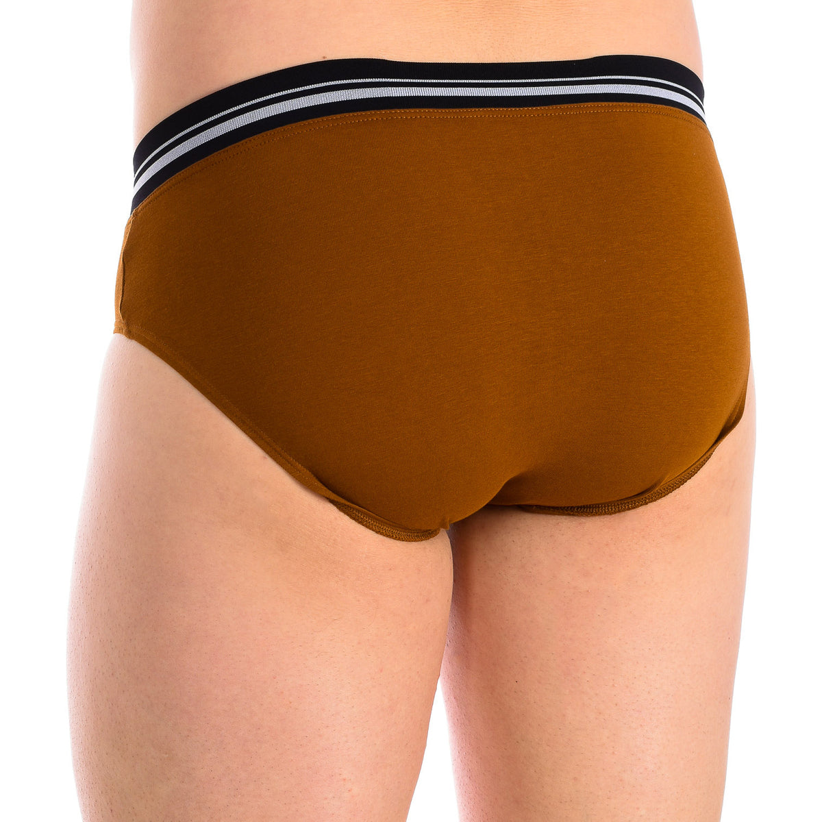 SLIP CERRADO MARRON CINTURA EXTRASUAVE A077H
