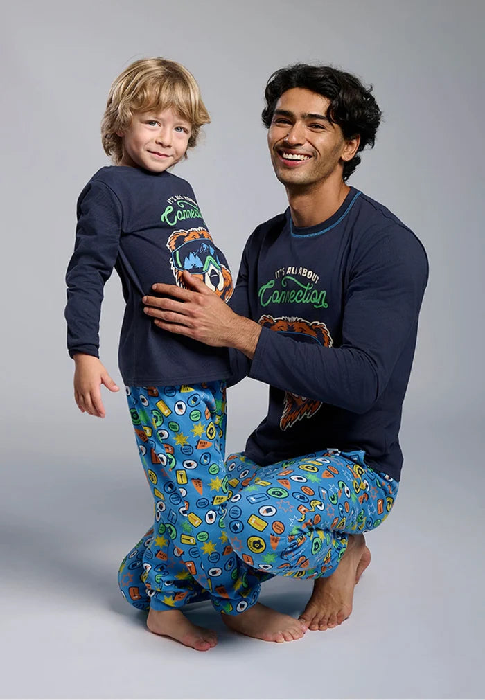 Pijama Niño Azul Nature Connection