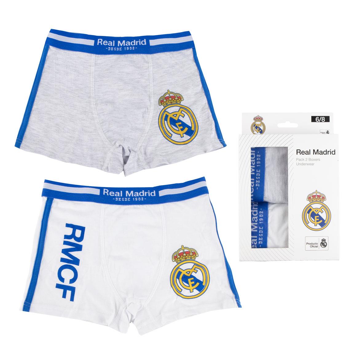 PACK-2 BOXERS NIÑO REAL MADRID