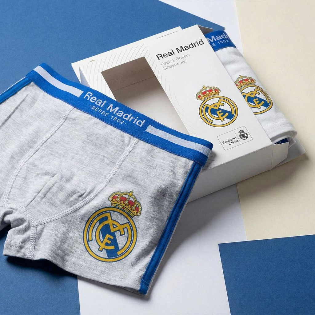 PACK-2 BOXERS NIÑO REAL MADRID