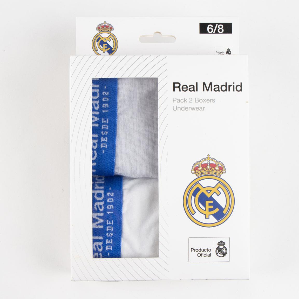PACK-2 BOXERS NIÑO REAL MADRID