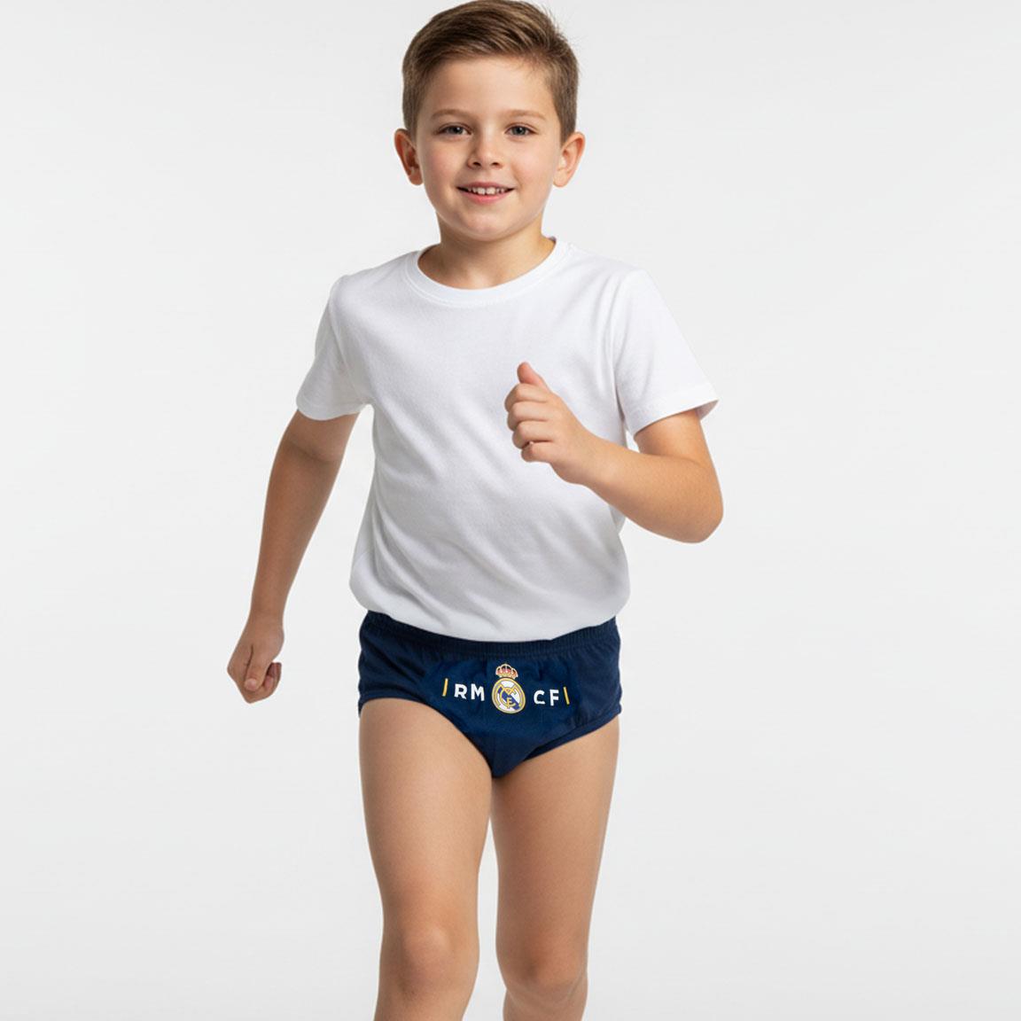 PACK-3 SLIPS INFANTIL REAL MADRID