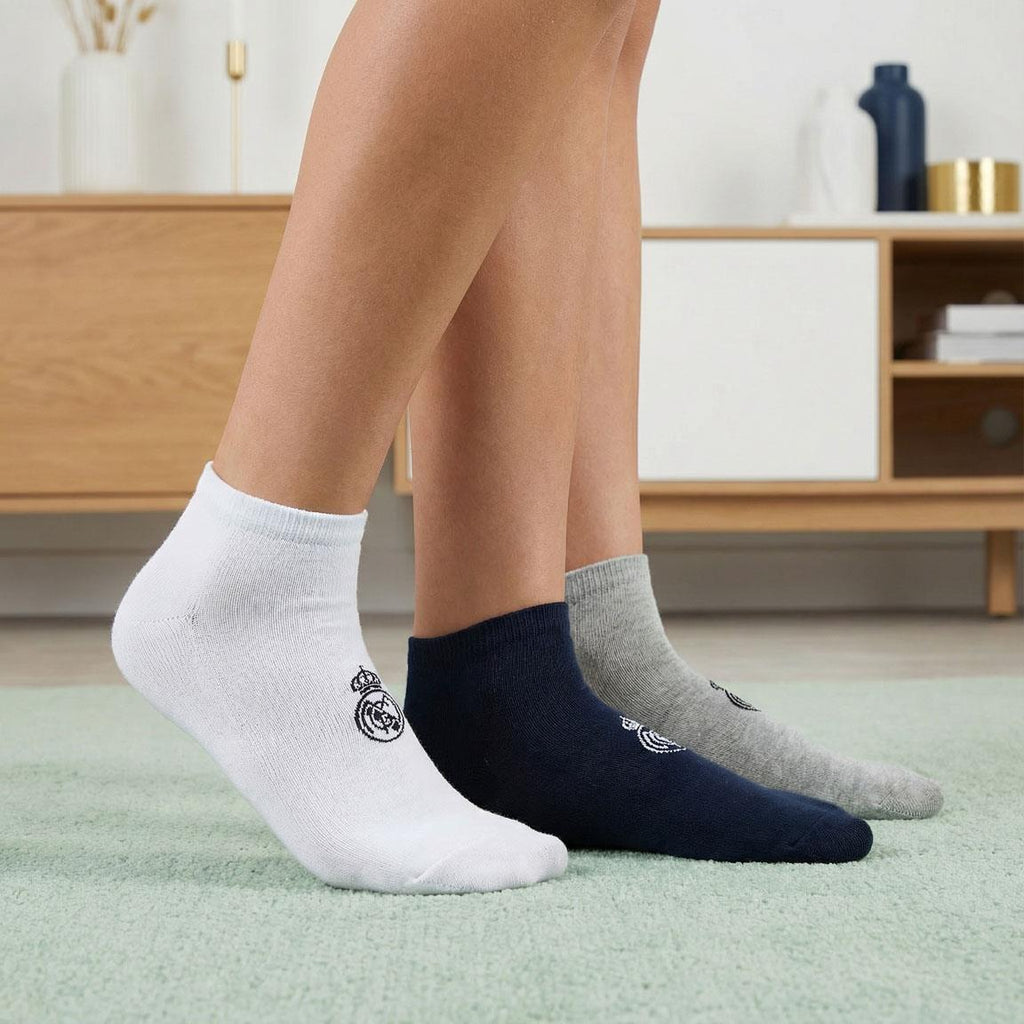PACK-3 CALCETINES UNISEX REAL MADRID