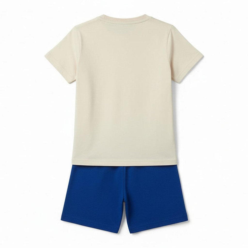 PIJAMA MANGA CORTA NIÑO ALGODON BARCELONA