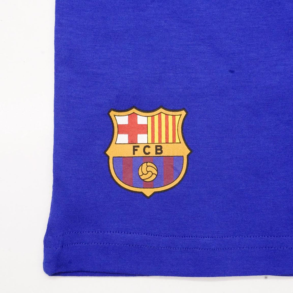 PIJAMA MANGA CORTA NIÑO ALGODON BARCELONA