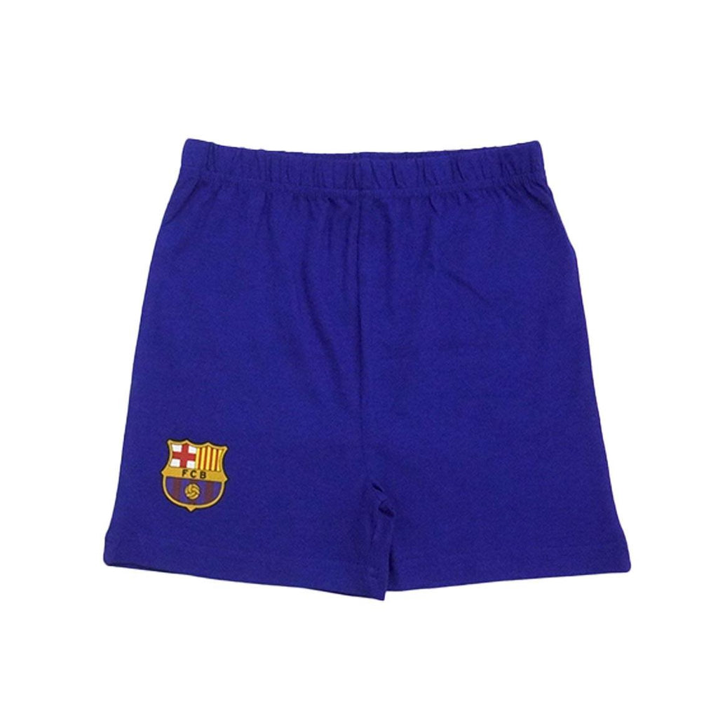 PIJAMA MANGA CORTA NIÑO ALGODON BARCELONA