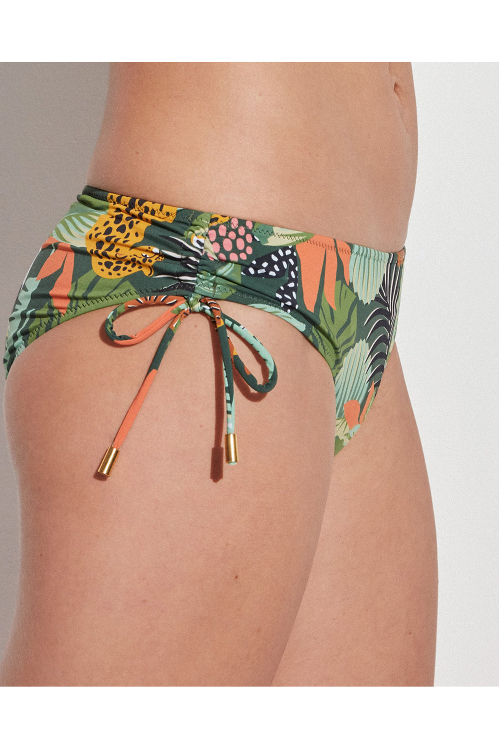 BIKINI BANDEAU COPAS MOLDEADAS BRAGA MIDI JUNGLE FREEDOM