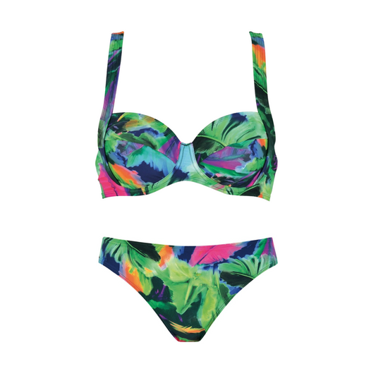 BIKINI CON ARO SIN RELLENO TROPICAL WORLD