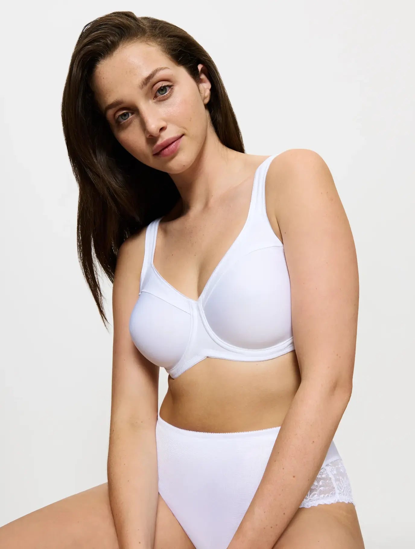 SUJETADOR REDUCTOR CON AROS SIN RELLENO MODERN SOFT+COTTON