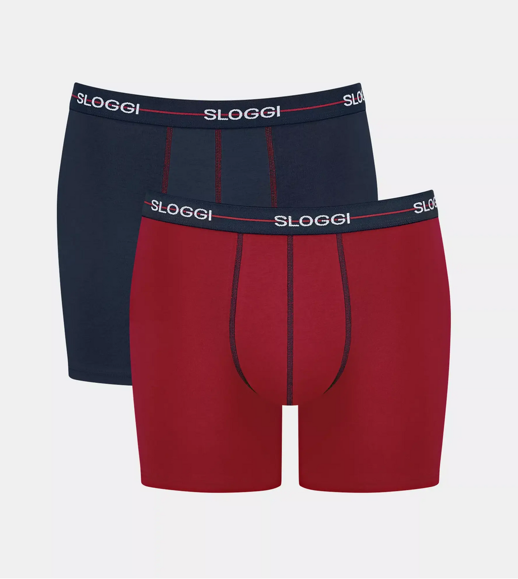 PACK-2 BOXERS SLOGGI START BASIC STRETCH COTTON M008