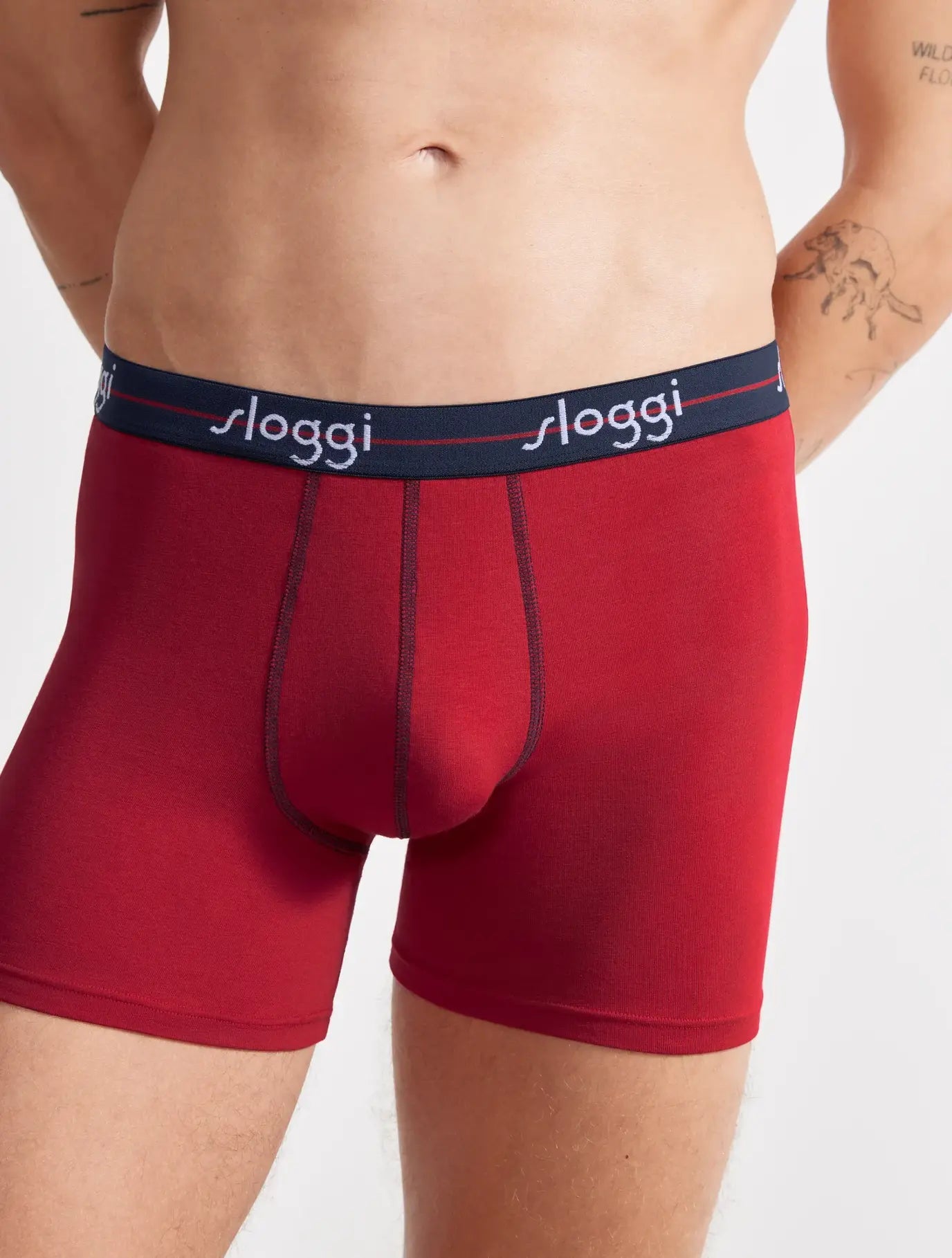PACK-2 BOXERS SLOGGI START BASIC STRETCH COTTON M008