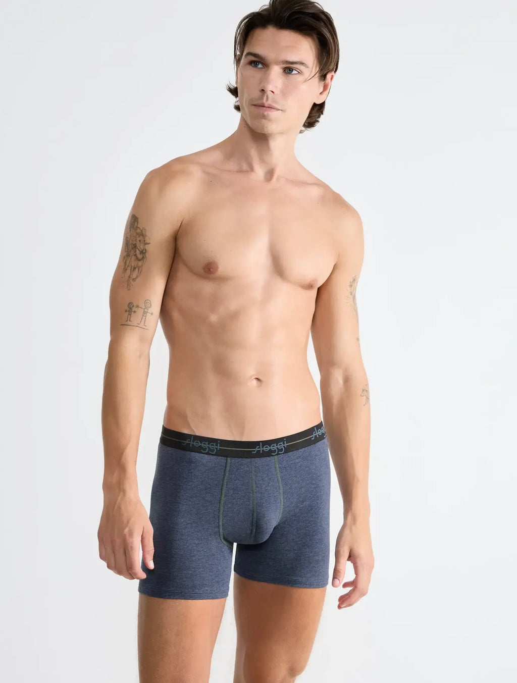 PACK-2 BOXERS SLOGGI START BASIC STRETCH COTTON V004