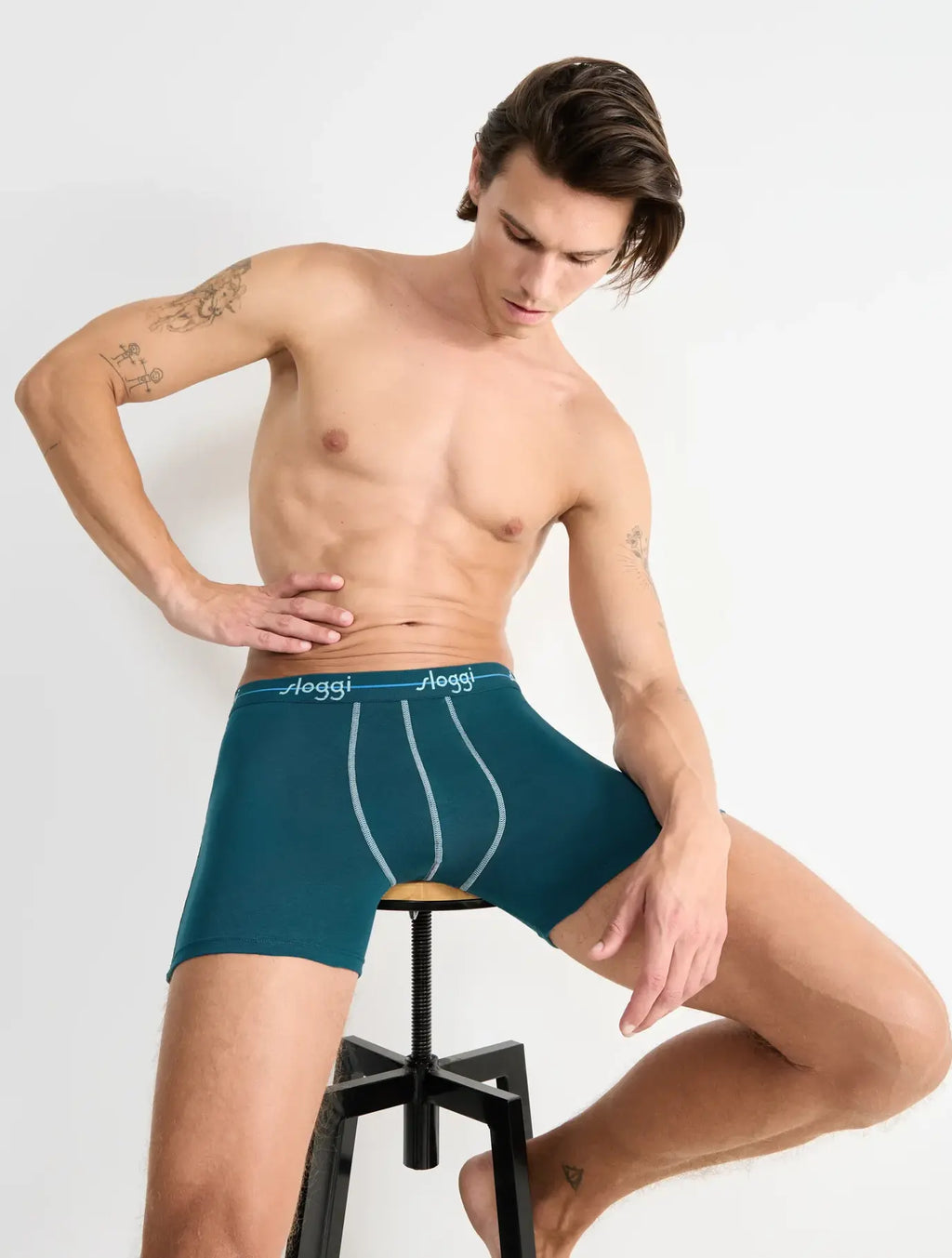 PACK-2 BOXERS SLOGGI START BASIC STRETCH COTTON V017