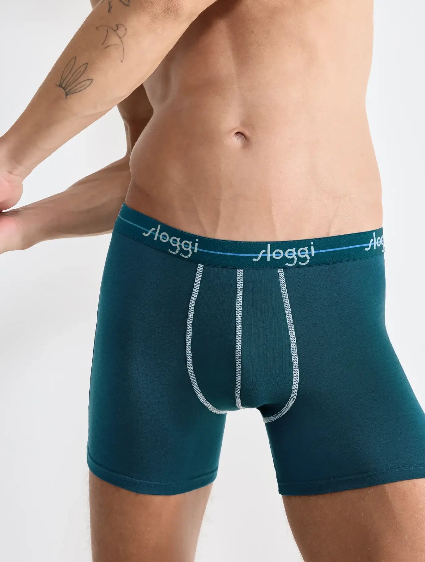 PACK-2 BOXERS SLOGGI START BASIC STRETCH COTTON V017