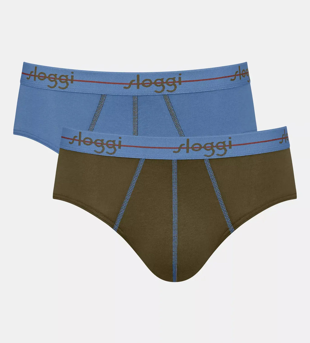PACK-2 SLIPS SLOGGI MEN START 0031