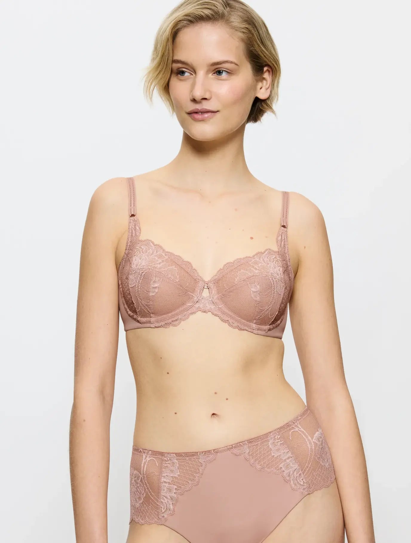 SUJETADOR CON AROS SIN RELLENO WIL PEONY FLORALE W